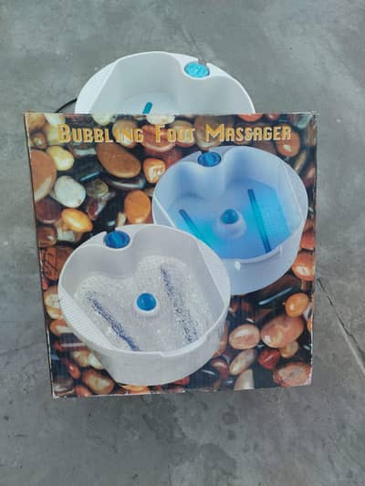 Bubble foot spa massager Only 8000 rupees