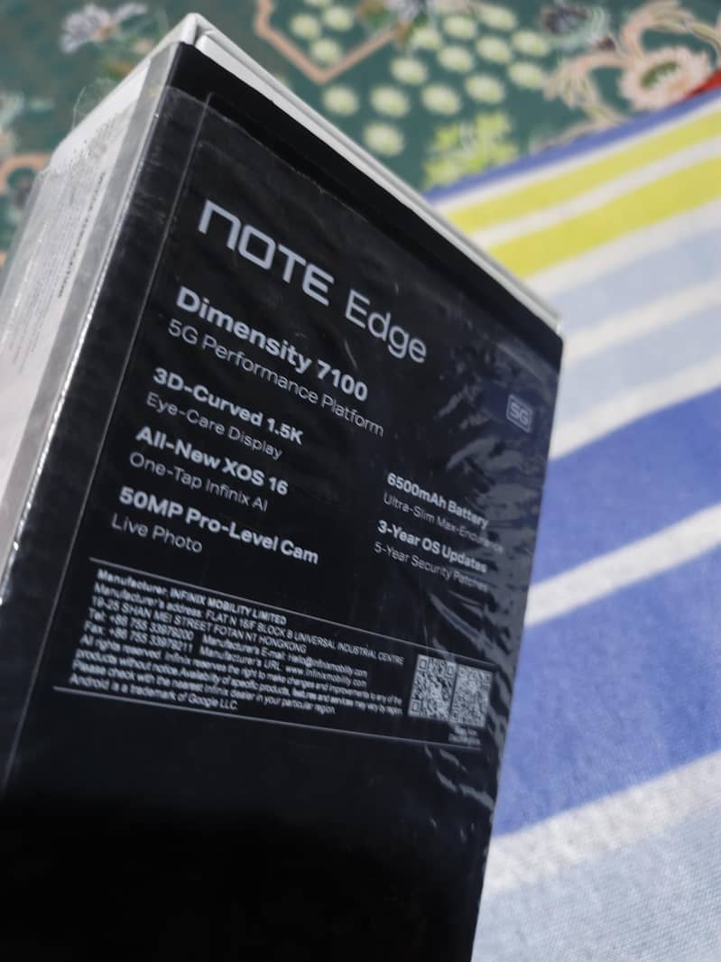 infinix note edge 0