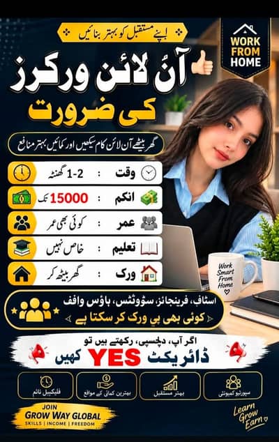 Work From Home – Online Earning Opportunity