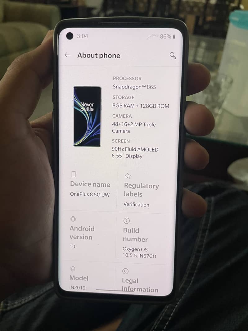 One Plus 8 5G 9