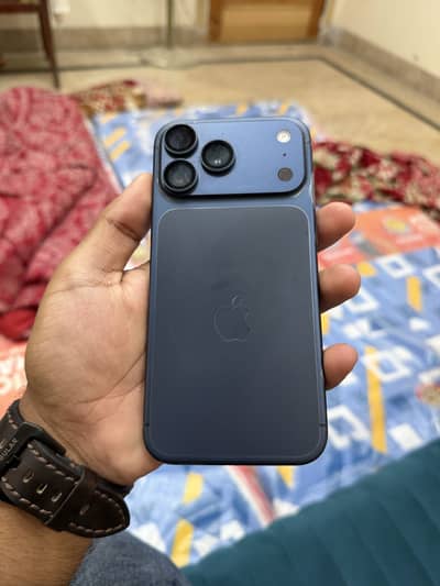Apple iPhone 17 Pro Max Box  256gb Blue