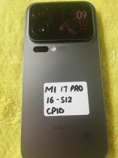 Xiamoi 17 pro Vip pta 512gb Mint condition