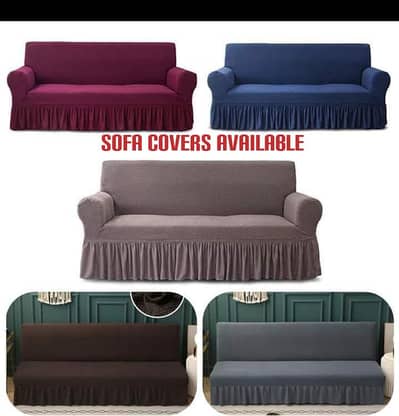 Sofa covers available _,