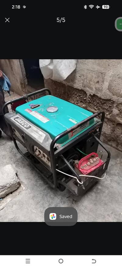 5.5 kva generator for sale petrol and gas