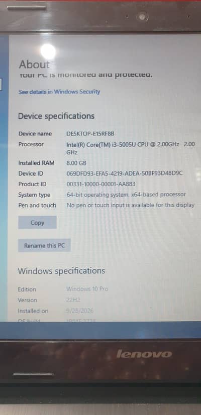 Lenovo G50-80 Laptop for Sale