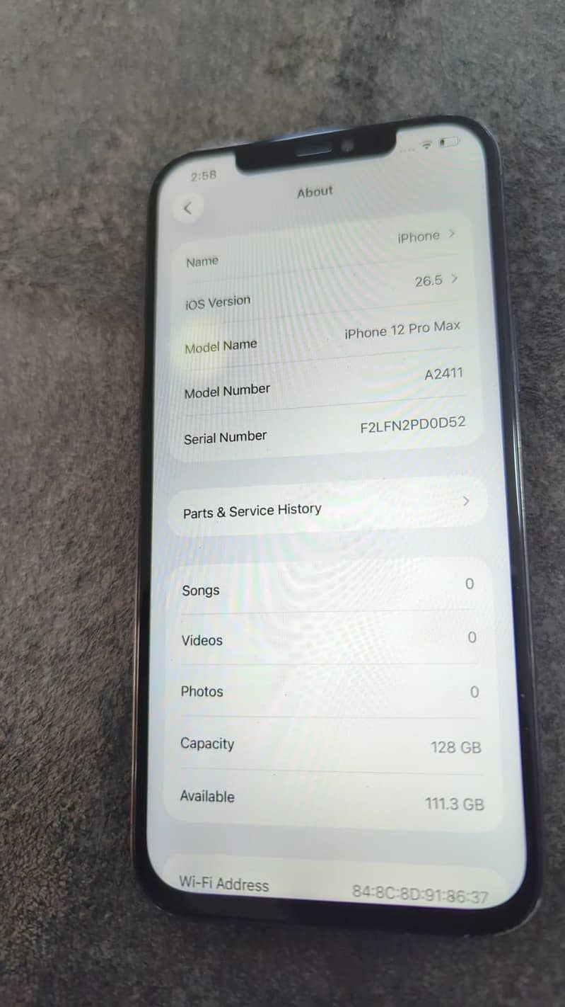 Iphone 12pro Max PTA 3