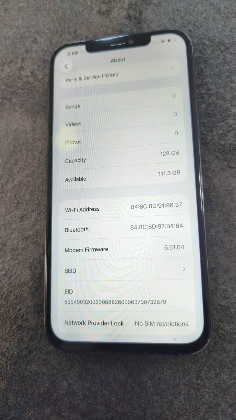 Iphone 12pro Max PTA 5