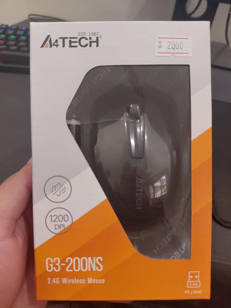 A4 Tech Wireless Mouse 0