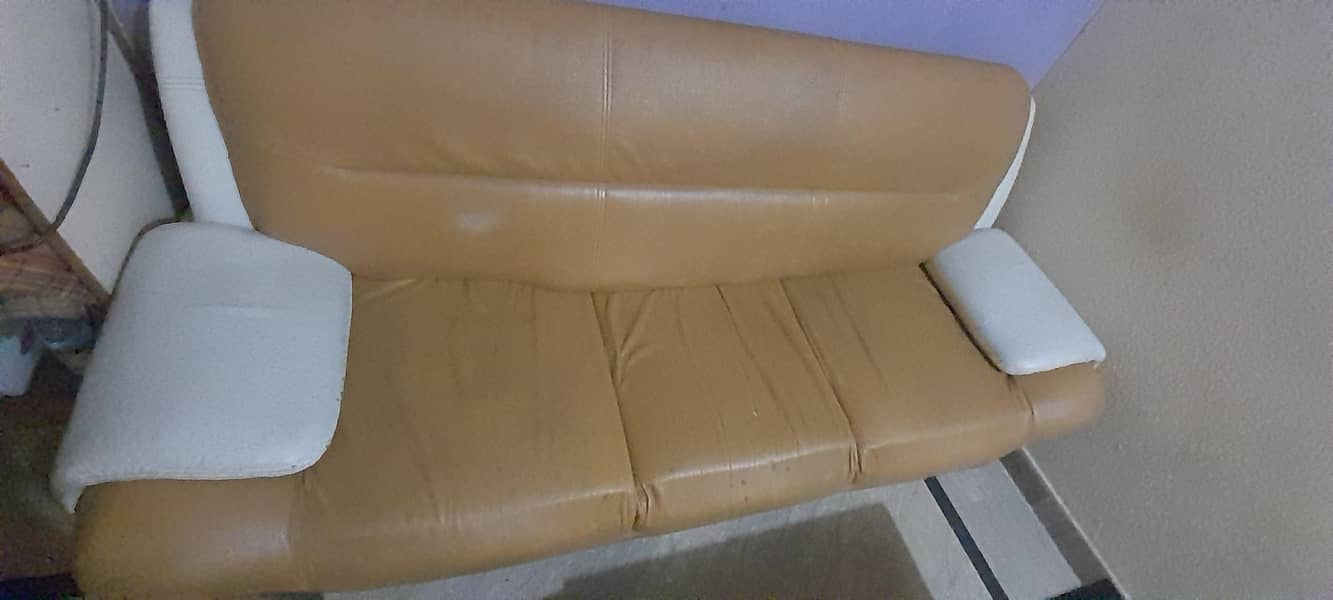 leather poshish sofas 3+2+1 4