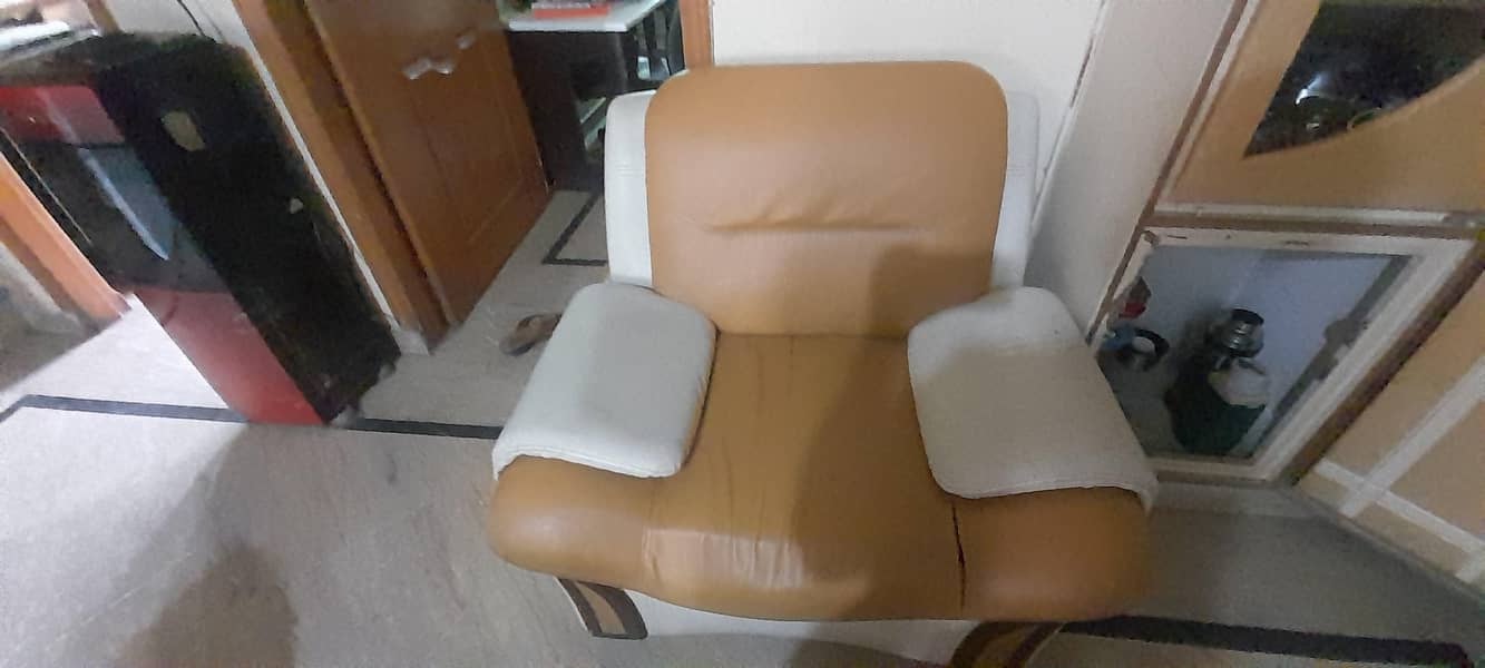 leather poshish sofas 3+2+1 5