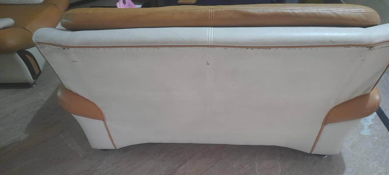 leather poshish sofas 3+2+1 6