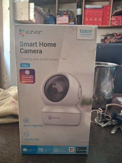 Ezvz h6c Smart Home Wireles Camera only 1 Month use With Memory Card