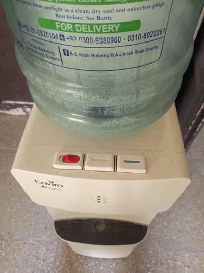 Enviro water dispancer with bottal