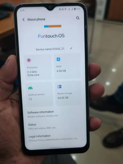 Vivo y20    Full Box   Fully Genuine  Mint Condition