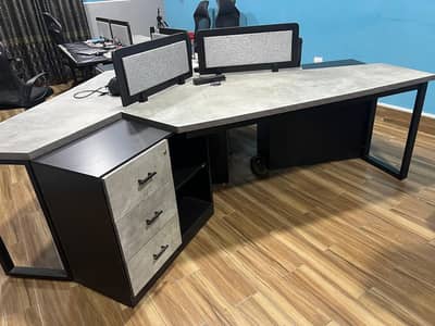 Premium Office Workstations | 3 Seats | 10/10 Condition | Urgent Sale
