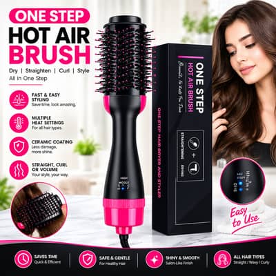 One Step Hair Dryer Brush, 4 in 1 One Step Hair Dryer and Styler Volum
