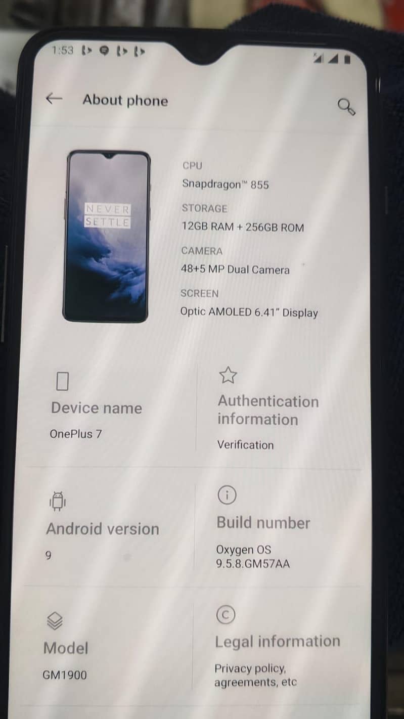 One Plus 7 3