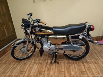 Honda CG-125 2025 Gold Edition Self Start