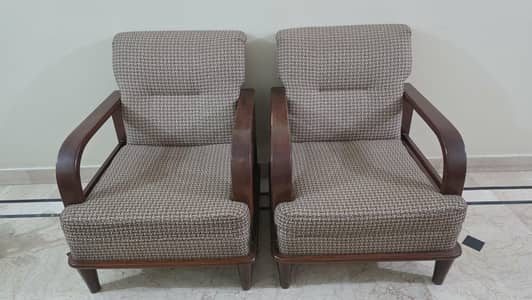 5 seater sofa on shesham wood