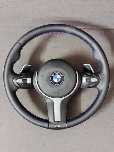 BMW M steering wheel
