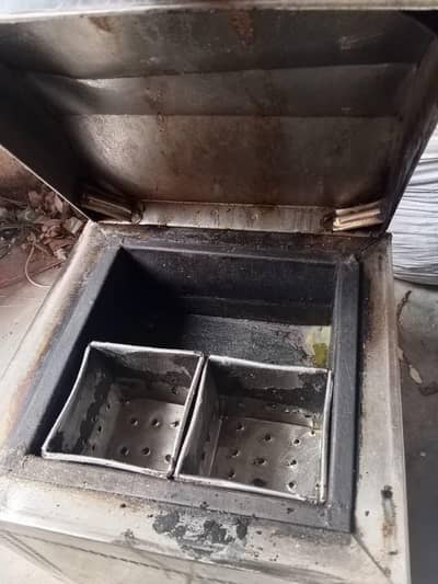 steel body fryer