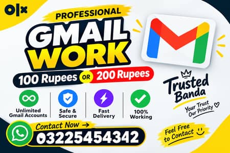Gmail selling work whatsap: 03225454342