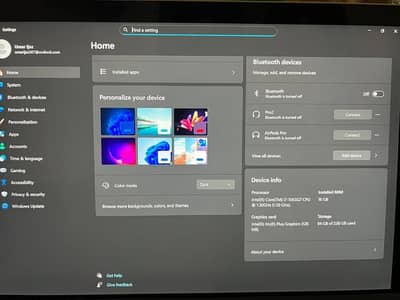 Intel core i7 10th gen Laptop 16 GB Ram 256 GB Ssd Fast and clean cond
