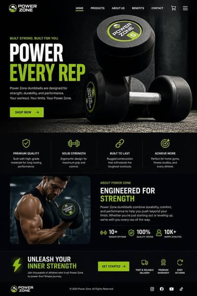 Dumbbell set 5+5 kg