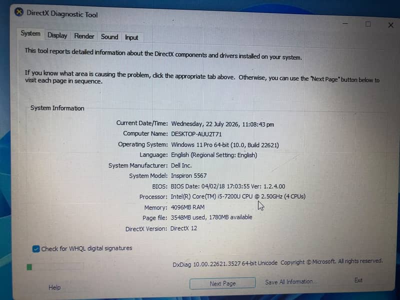 Dell Core i5 8