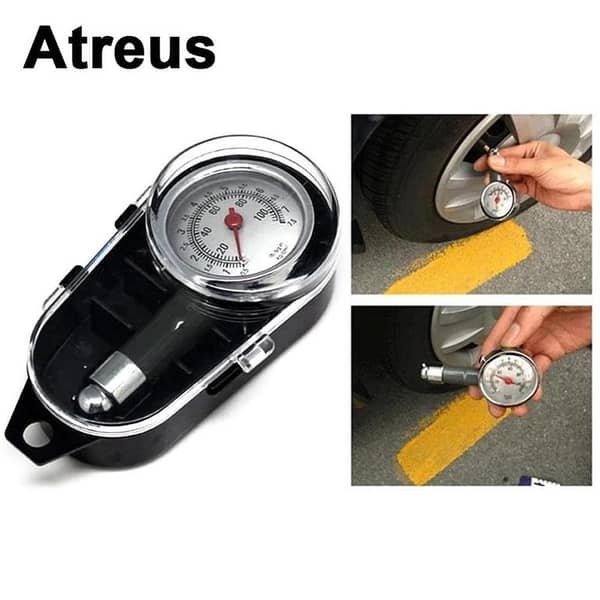 Car Analog Tire Pressure Gauge