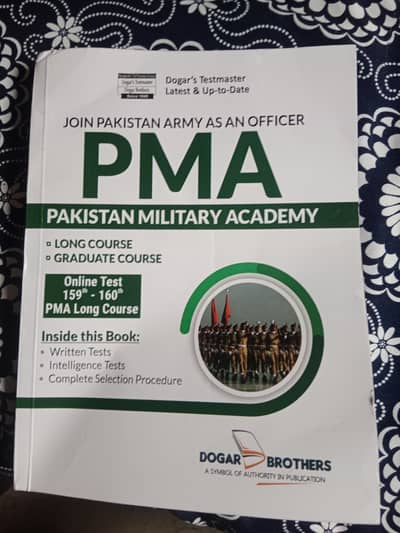 pma 159-160 long course book new dogar brothers