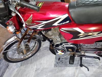 Honda 125 lush bik