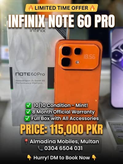 INFINIX HOT 60 PRO 8/256
