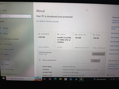 dell latitude 5490 core i5 7th generation