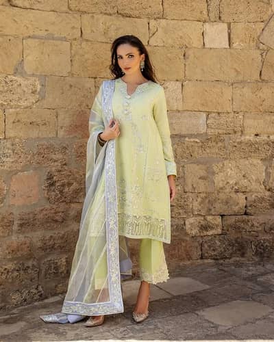 Mushq 3pc silk dress