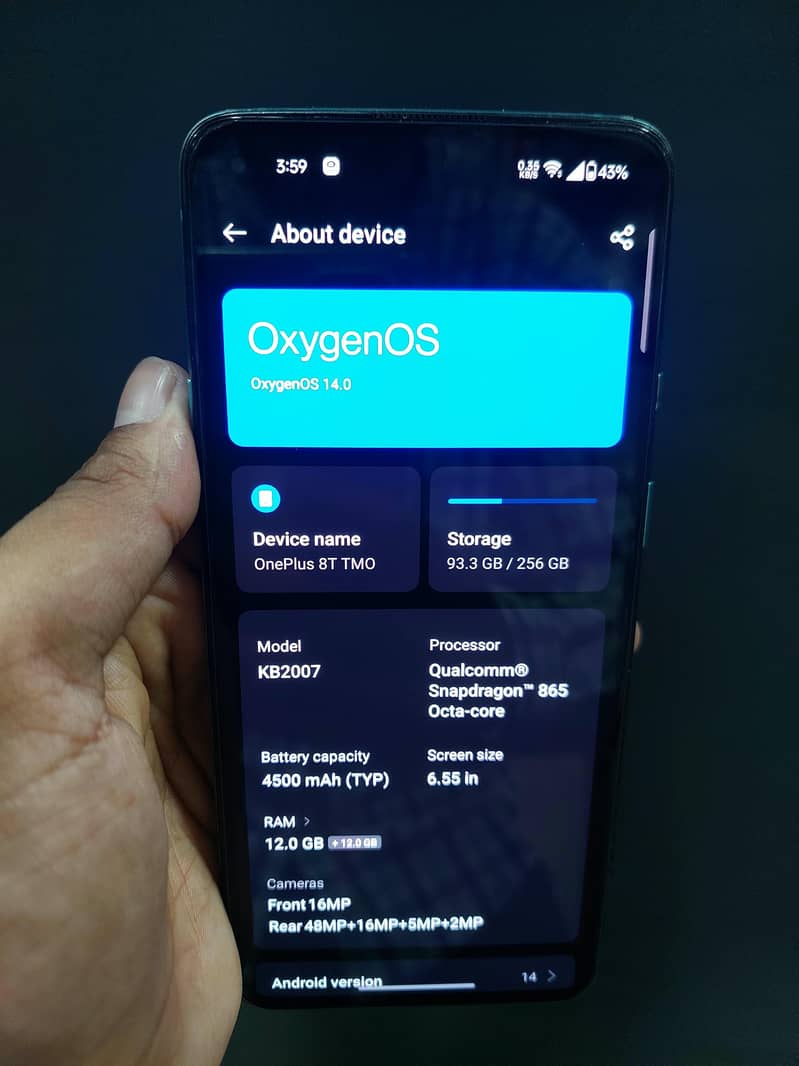 One Plus 8T 5