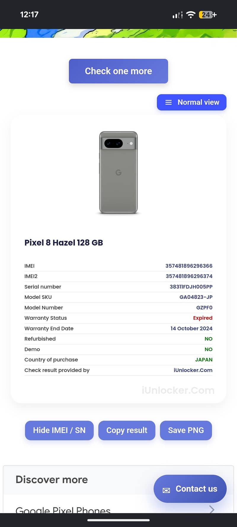 Google Pixel 8 6