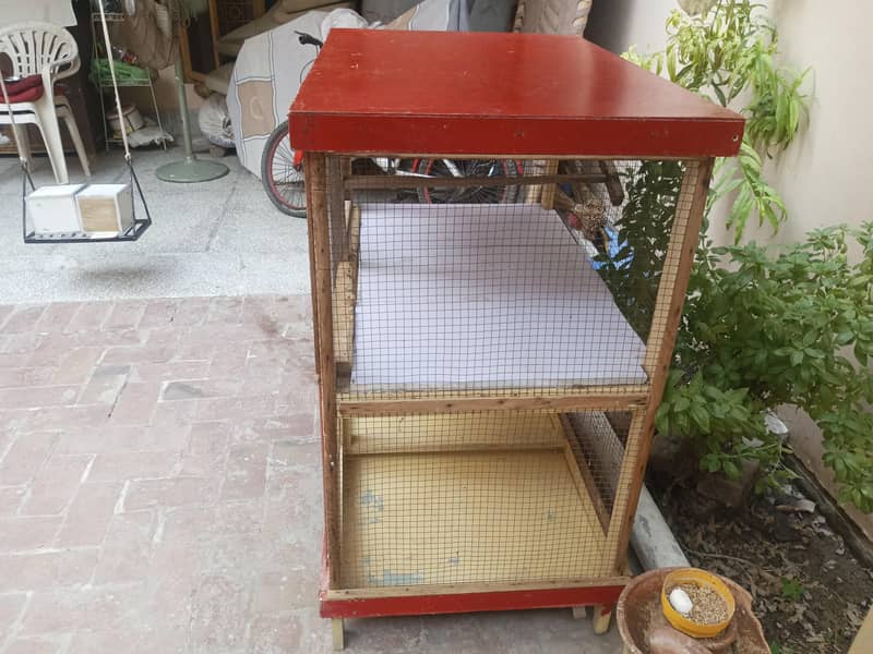 double bird cage 1