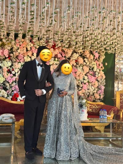 Designer Walima dress MYSIE (tail maxi, lehnga, dupata)
