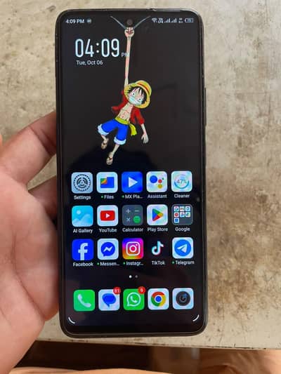 Infinix Note 10 6Gb Ram 128Gb memory box sat ha