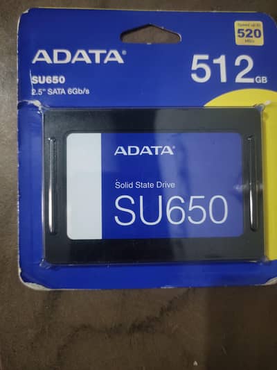 ADATA Ultimate SU650 512GB 2.5" SATA SSD