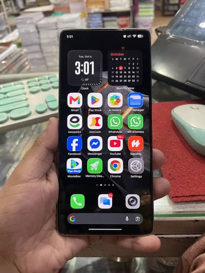 Infinix Note 40 Back Creak Original Box & Charger