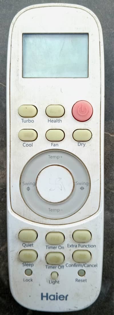 Haier original remote