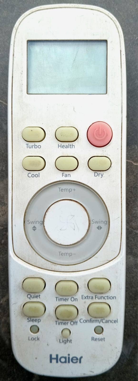 Haier original remote 0