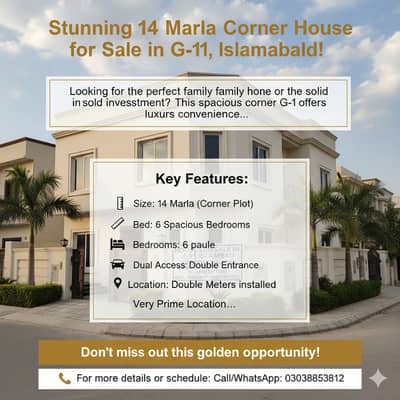 House for sale on Prime location