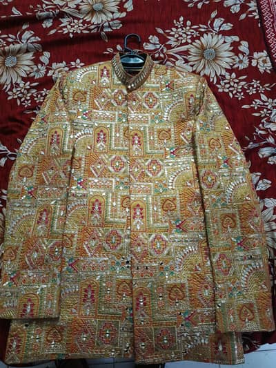 mehendi princes coat handwork