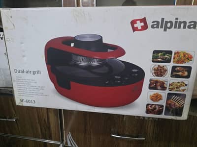 alpina dual air grill