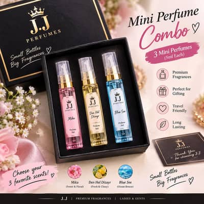 Pocket perfumes