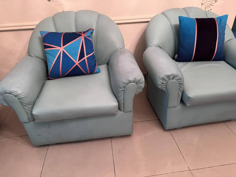 Leather Sofa Set 1