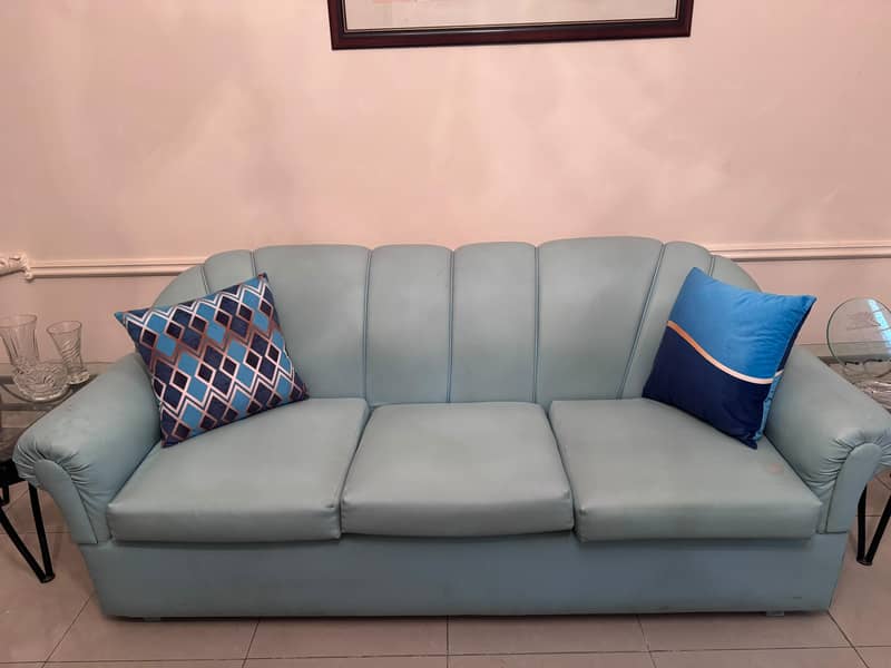 Leather Sofa Set 3